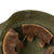Original Imperial German WWI Named Officer M16 Stahlhelm Helmet with Panel Camouflage Paint and Liner - marked G.62 Original Items