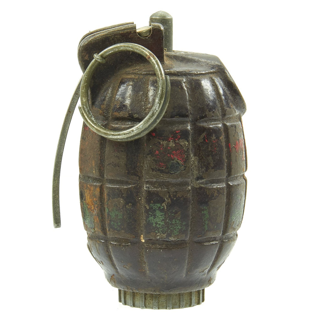 Original British WWII Mills Bomb No. 36M MKI Grenade Dated 1945 - maker mark "M" Original Items