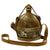 Original Japanese WWII Aluminum Canteen in Canvas Carrier with Model B Wood Stopper - dated 1942 Original Items