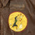 Original U.S. WWII 817th Bomb Squadron Officer Painted A-2 Flight Jacket Original Items