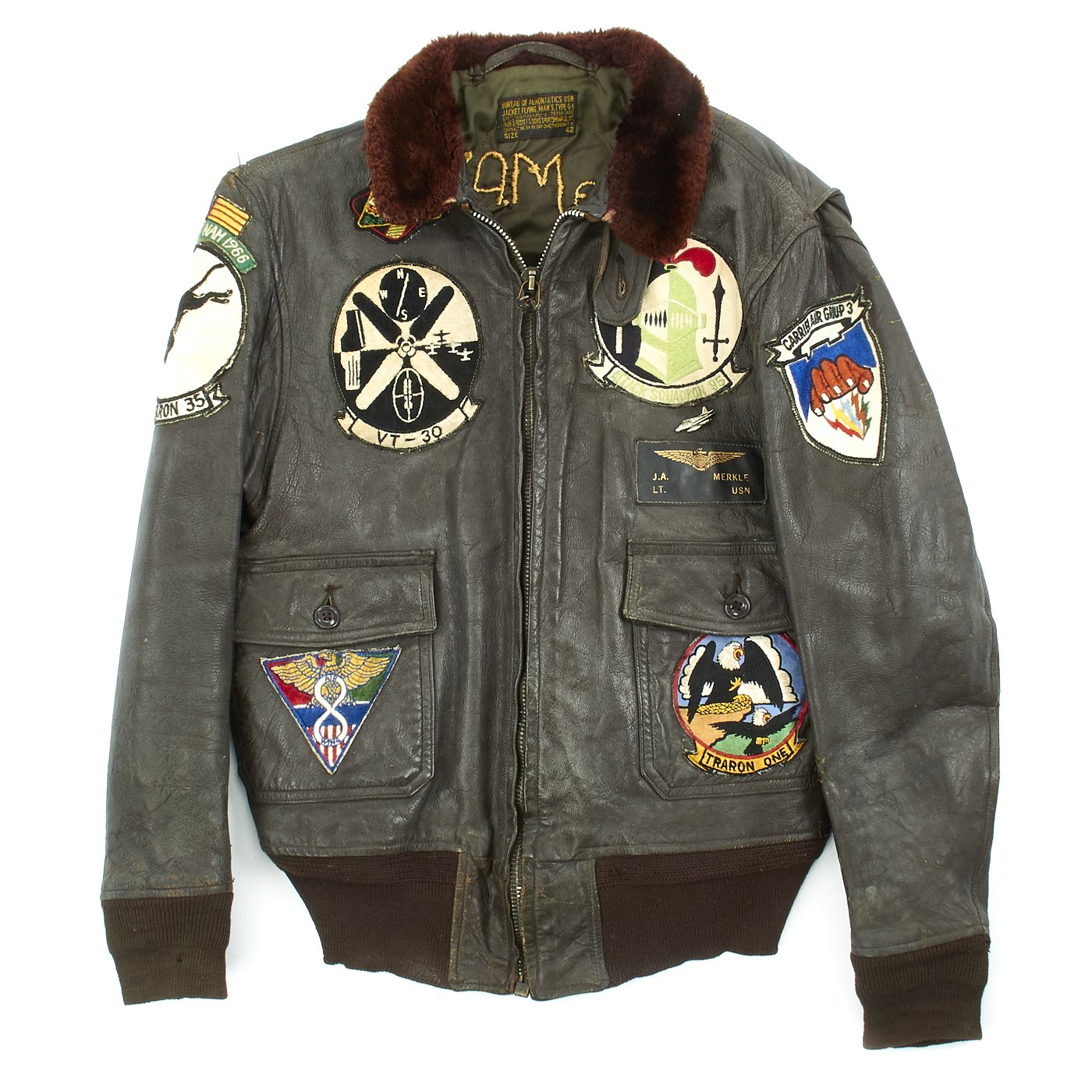 Original U.S. Vietnam War Named USN Attack Squadron Fighter Pilot Patc ...
