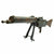 Original German WWI Maxim MG 08/15 Camouflage Display Machine Gun by Spandau Arsenal - dated 1918 Original Items