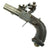 Original French Napoleonic Upmarket Flintlock Pocket Pistol with Extensive Engraving Original Items