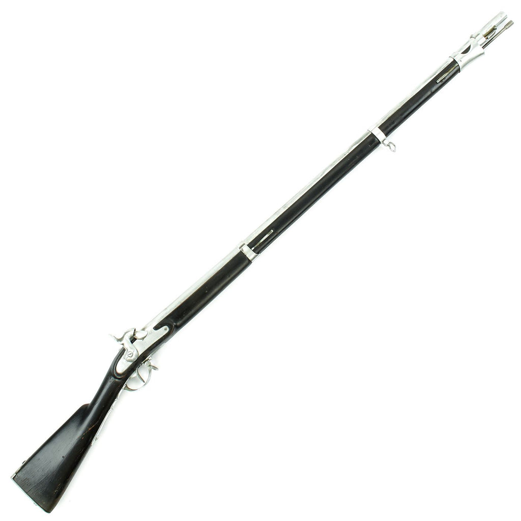 Original U.S. Civil War Era Austrian Augustin M-1842 Percussion Conversion Rifled Musket - dated 1849 Original Items
