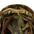 Original U.S. WWII M1 Helmet Liner by Westinghouse Painted for Vietnam 2nd Airborne Rangers Original Items