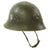 Original Swedish WWII Era M21 High Top Steel Helmet with Liner and Chinstrap Original Items