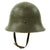 Original Swedish WWII Era M21 High Top Steel Helmet with Liner and Chinstrap Original Items