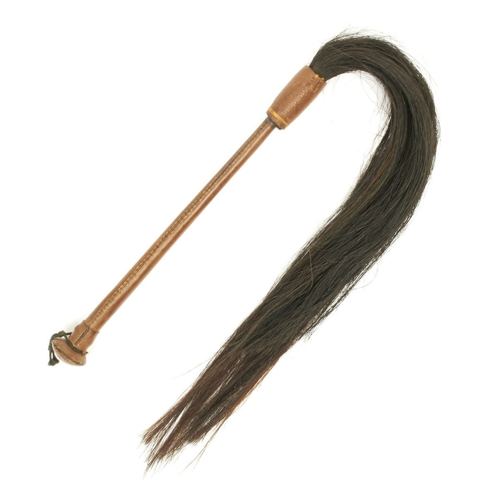 Original British WWI Middle Eastern Campaign Officer's Horsehair Fly Whisk Original Items