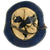 Original German WWII Beaded M38 Luftschutz Gladiator Civil Air Defense Helmet - dated 1938 Original Items