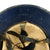 Original German WWII Beaded M38 Luftschutz Gladiator Civil Air Defense Helmet - dated 1938 Original Items