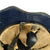 Original German WWII Beaded M38 Luftschutz Gladiator Civil Air Defense Helmet - dated 1938 Original Items