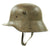 Original Imperial German WWI M16 Stahlhelm Army Helmet Shell with Chinstrap - marked E.T.62 Original Items