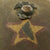 Original WWI U.S. Marine Corps 1st Battalion 5th Marines M1917 Doughboy Helmet with Textured Paint - 2nd Division Original Items