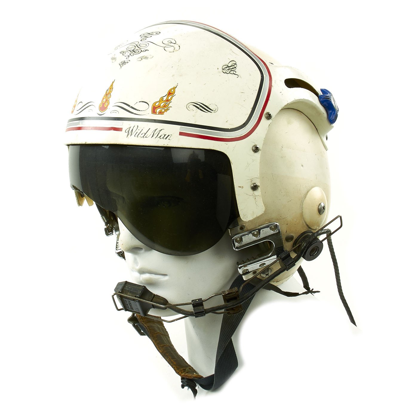 Original U.S. Vietnam War USN Pilot APH-6 Dual Visor Ramshorn Flight H – International Military Antiques