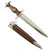 Original German WWII 1938 dated SA Dagger by Edward Wüsthof with Scabbard - RZM M.7/19 Original Items