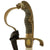 Original Imperial German WWI Army Officer's Lion Head Sword by Pack, Ohliger & Co. with Scabbard & Troddle Original Items
