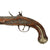 Original Ceylonese Sri Lankan Engraved Flintlock Horse Pistol with Silver Butt Cap - circa 1800 - 1820 Original Items