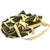 Original U.S. WWII Airborne Aerial Delivery 1944 Camouflage Parachute with A-4 Aerial Delivery Container and Identification Lamp Original Items