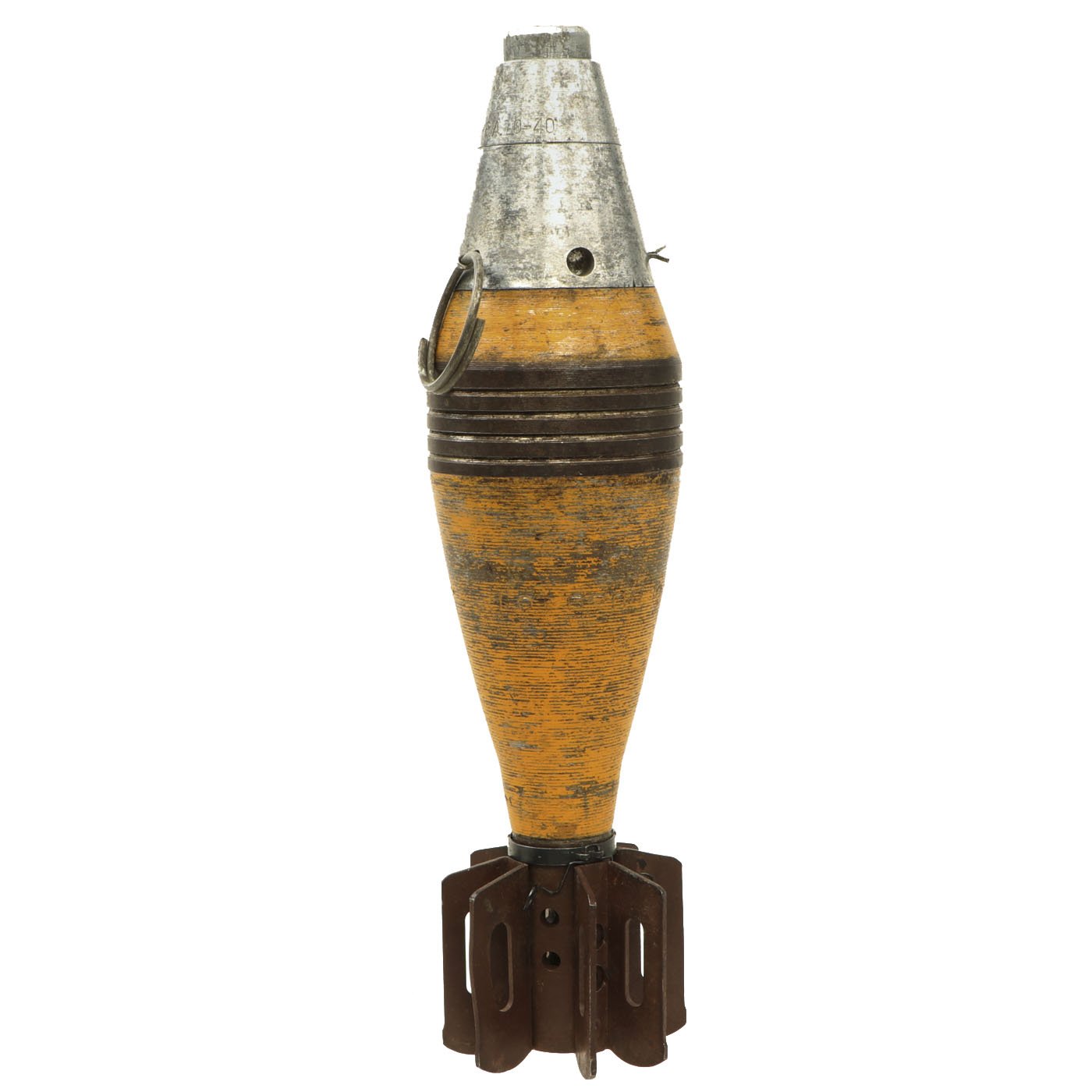 Original U.S. WWII M49A2 60mm High Explosive Deactivated Mortar Round ...