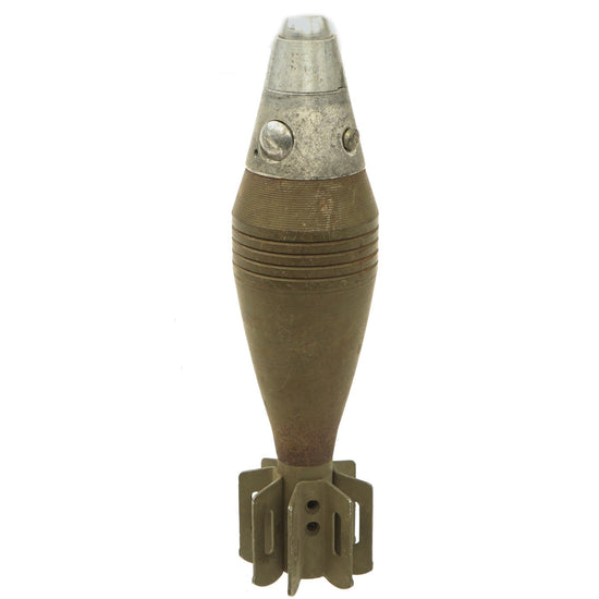 Original U.S. Vietnam War 60mm HE M49A3 Mortar Round - Dated 1973 Original Items