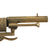 Original French Engraved Brass 5mm Pinfire Pocket Revolver circa 1860 in Leather Bound Book dated 1771 Original Items