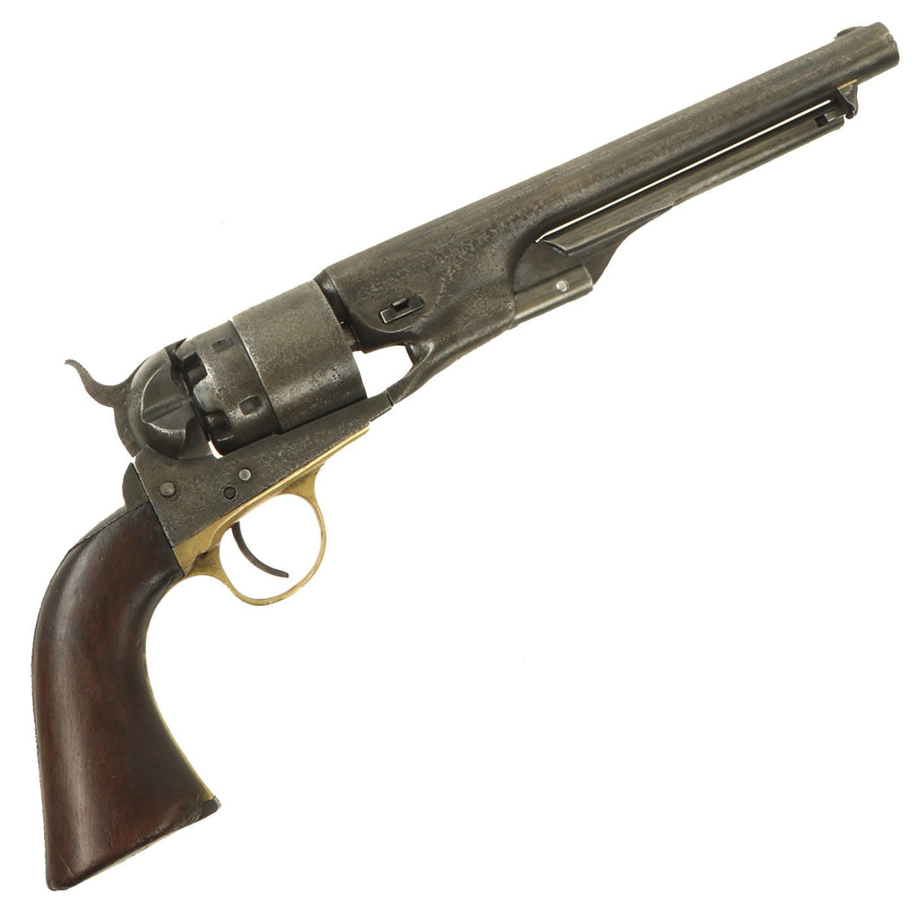Original U.S. Civil War Colt Model 1860 Army Percussion Revolver made in 1862 - Serial 46830 Original Items