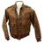 Original U.S. WWII Army Air Force A-2 Flight Jacket with Original Artwork of a B-17 Flying Fortress on the Reverse Original Items