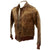 Original U.S. WWII Army Air Force A-2 Flight Jacket with Original Artwork of a B-17 Flying Fortress on the Reverse Original Items