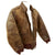 Original U.S. WWII Army Air Force A-2 Flight Jacket with Original Artwork of a B-17 Flying Fortress on the Reverse Original Items
