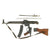 Original German WWII MP44 STG 44 Sturmgewehr Demilled Receiver Display Gun with Magazine & Internal Parts - Dated 1945 Original Items