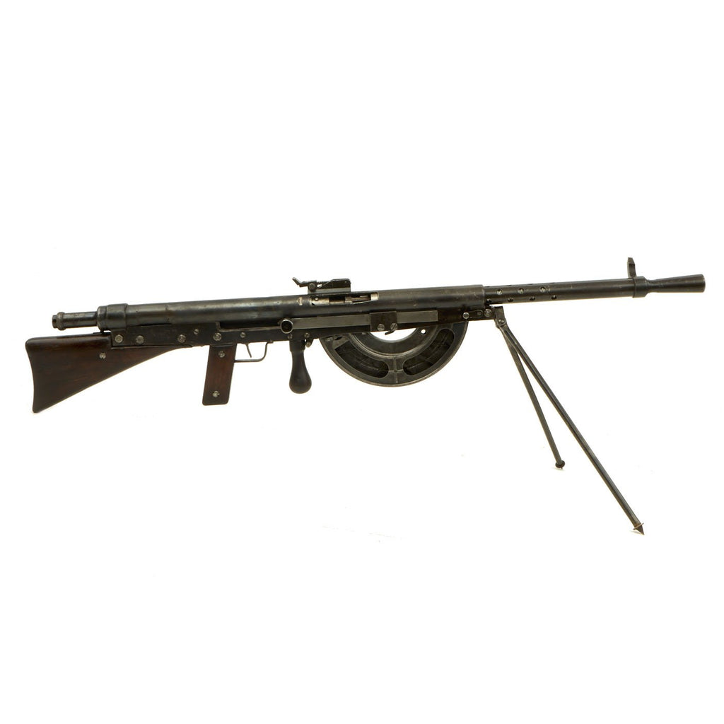 Original French WWI Fusil-Mitrailleur Modèle 1915 CSRG Chauchat Display LMG with Magazine - Matching Serial No. 19623 Original Items