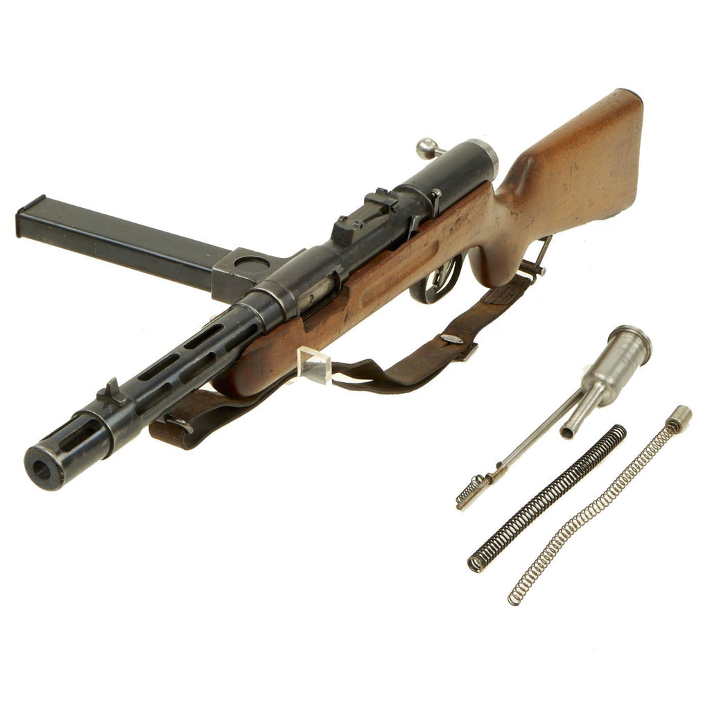 Original German WWII SS-Marked Bergmann MP35/I Display SMG serial 3090 C with Magazine - Maschinenpistole 35 Original Items