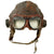 Original British WWII RAF Type C No.4 Leather Flying Helmet with Mk VIII Goggles Original Items