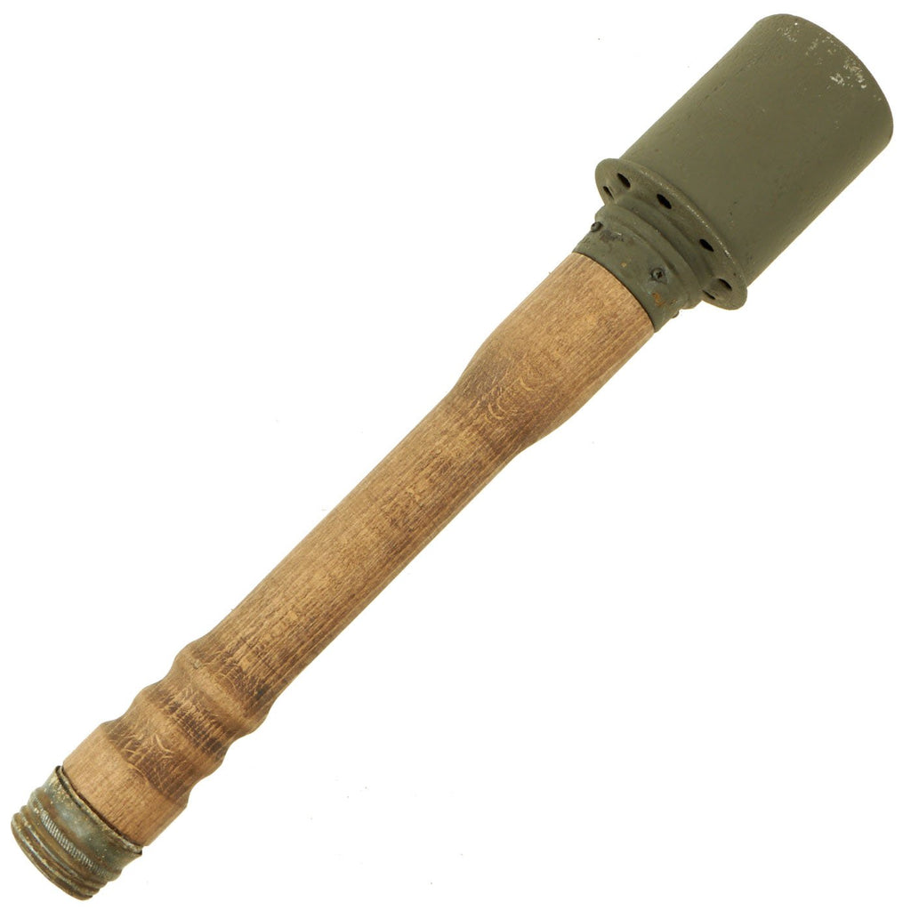 Original German WWII 1942 dated Nb-Hgr 39b Inert Smoke Stick Grenade by Gebrüder Schuppener Original Items