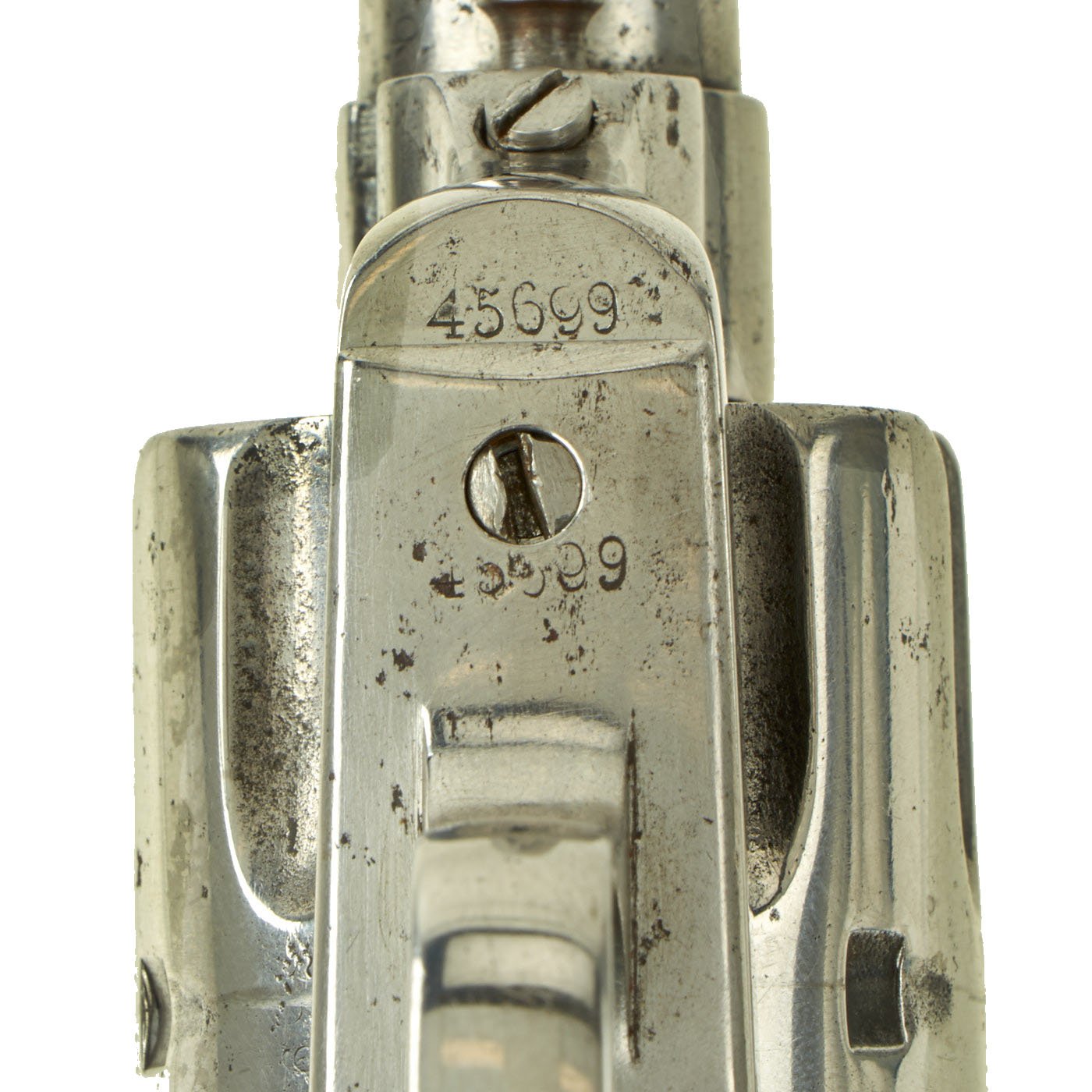 Original U.S. Colt Bright Steel Frontier Six Shooter .44-40