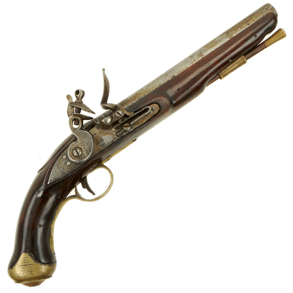 Original British Napoleonic Light Dragoon Tower Flintlock Pistol marked to 17th Light Dragoons - circa 1800 Original Items