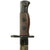 Original Rare British No.8 Bowie Bladed Bayonet for the Self Loading Experimental Rifle with Scabbard Original Items
