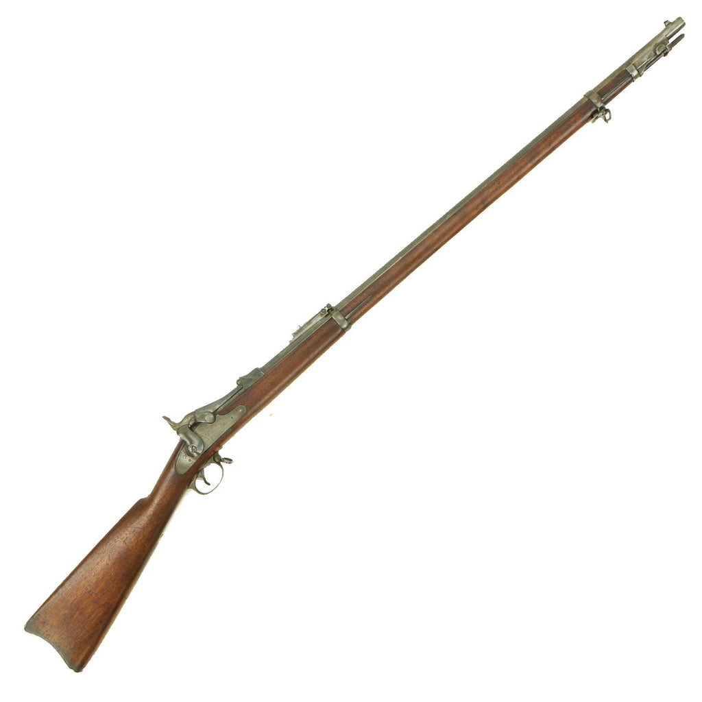 Original U.S. Springfield Trapdoor Model 1884 Round Rod Bayonet Rifle made in 1892 - Serial No 548621 Original Items