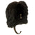 Original British 20th Century Royal Fusiliers Bearskin Helmet with Silver Chin Scales and Regimental Badge Original Items