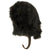 Original British 20th Century Royal Fusiliers Bearskin Helmet with Silver Chin Scales and Regimental Badge Original Items