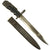Original British No. 7 Mk. I/L Swivel Pommel Bayonet Fighting Knife by Elkington with Rare Black Handle Original Items