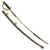 Original Set of Three U.S. Civil War Officers Swords Belonging to Union Lieutenant William H. Coulston of Philadelphia Original Items