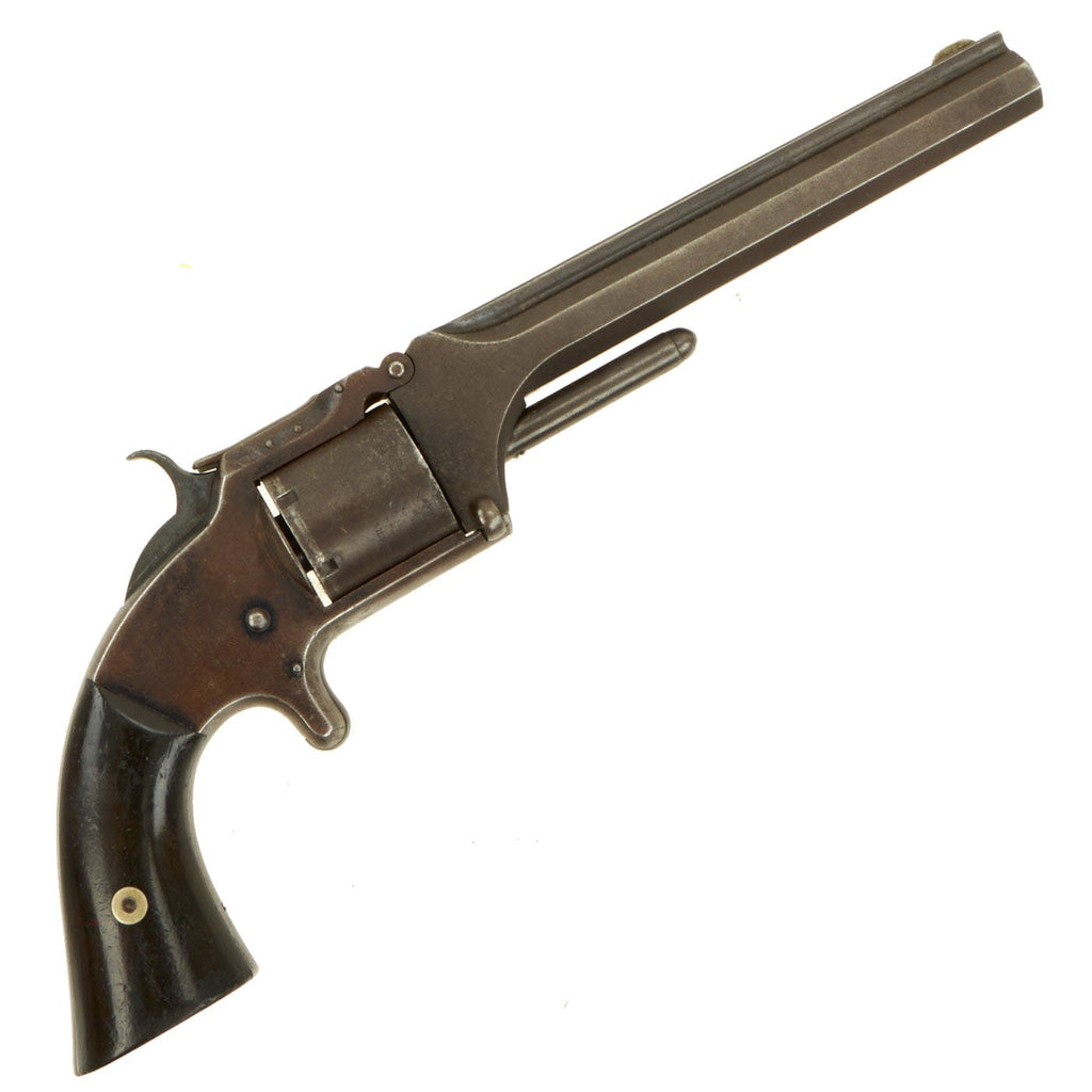 Original U.S. Civil War Smith & Wesson Model 2 Army Revolver with 6" Barrel - Serial No 14025 Original Items