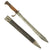 Original Rare German WWI M1898/05 a/A Butcher Sawback Bayonet with "High Horns" by Erfurt - dated 1907 Original Items
