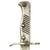 Original German WWI Steel Hilt Ersatz M1898/05 Butcher Sawback Bayonet with Scabbard - Carter Type EB42A Original Items