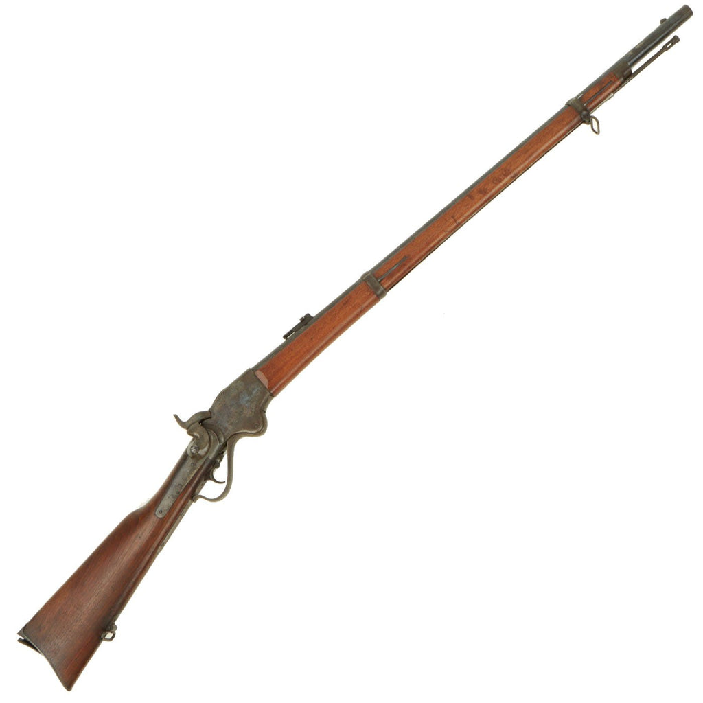 Original U.S. Burnside Model 1865 Spencer Repeating .50cal Converted Rifle for Frontier Use - Serial 14852 Original Items