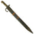 Original Belgian Terssen Model 1868 Pioneer Sawback Bayonet for Comblain Rifle dated 1874 with Scabbard Original Items
