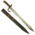 Original Belgian Terssen Model 1868 Pioneer Sawback Bayonet for Comblain Rifle dated 1874 with Scabbard Original Items