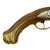 Original German Brass Mounted Flintlock Pistol by Hartmann of Durlach in Baden - circa 1780 Original Items