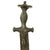 Original Victorian Era Massive Indian or Nepalese Large Decorated Kukri Style Executioner Sword with Tulwar Hilt Original Items